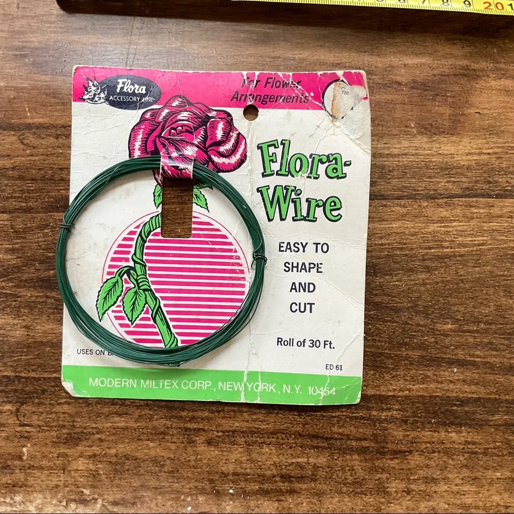 Free item: floral wire